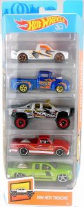 hot wheels hot trucks 5 pack 2018