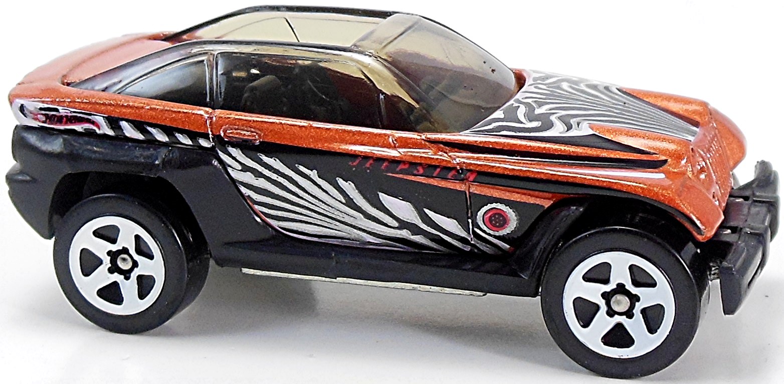 Jeepster (Jeep) – 60mm – 1999 | Hot Wheels Newsletter