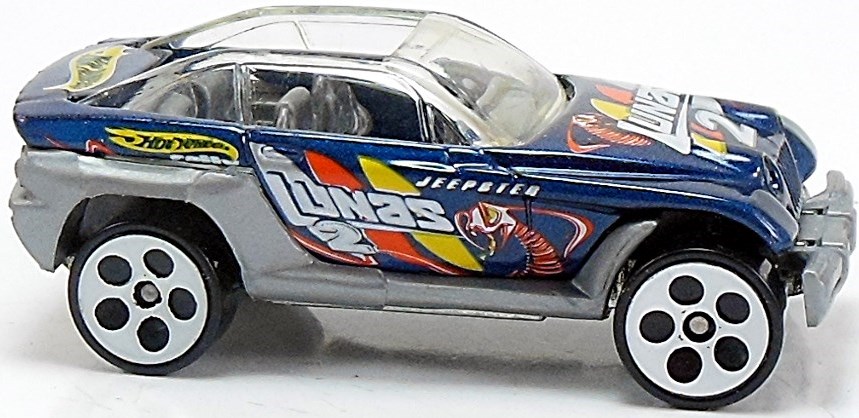 Jeepster (Jeep) – 60mm – 1999 | Hot Wheels Newsletter