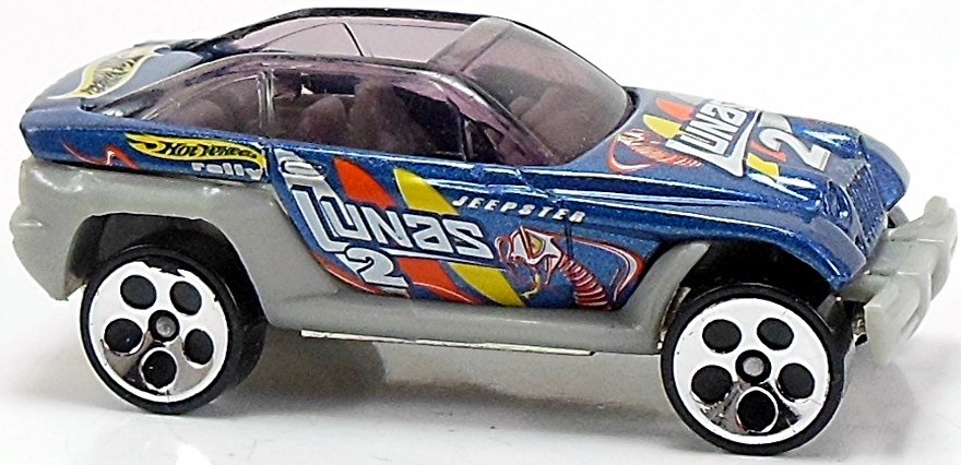 Jeepster (Jeep) – 60mm – 1999 | Hot Wheels Newsletter