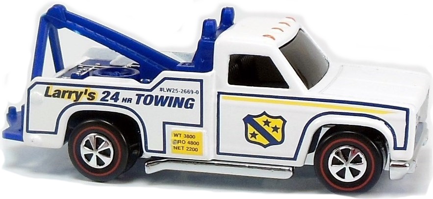 Ramblin Wrecker 70mm 1975 Hot Wheels Newsletter