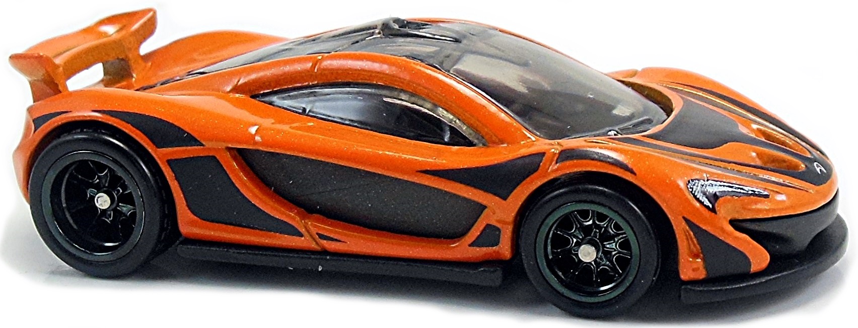 Mclaren P1 Orange Back