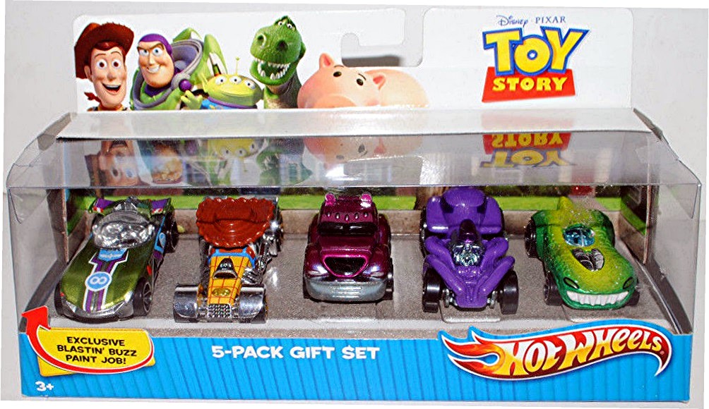 hot wheels toy story 5 car pack