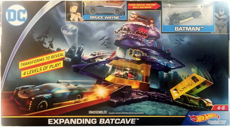 hot wheels city batman batcave trackset