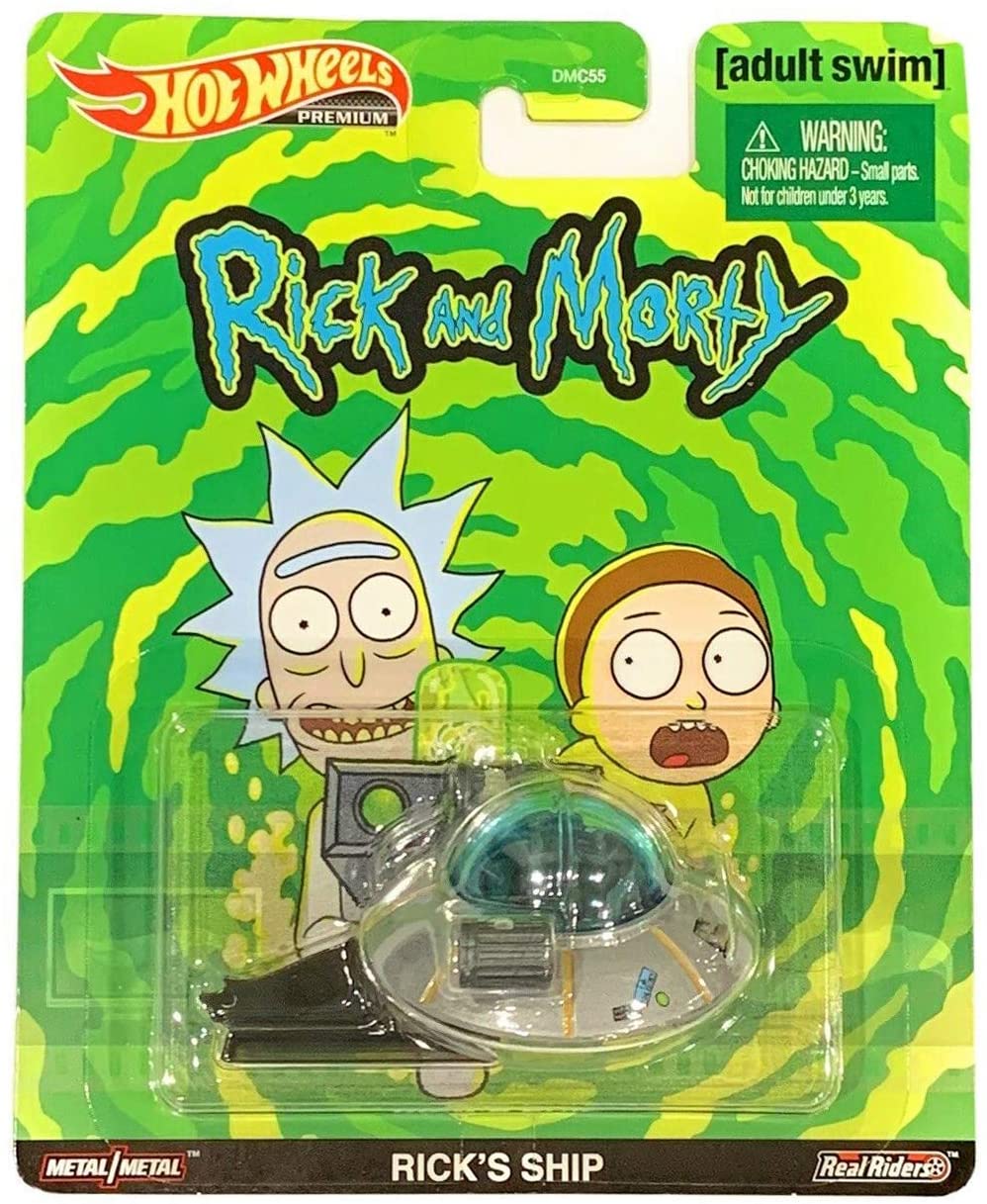 hot wheels rick y morty