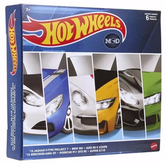 Hot-Wheels-2022-European-Themed-Multi-Pack-of-6-Cars | Hot Wheels